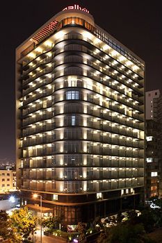 Hotel Front - Evening or Night